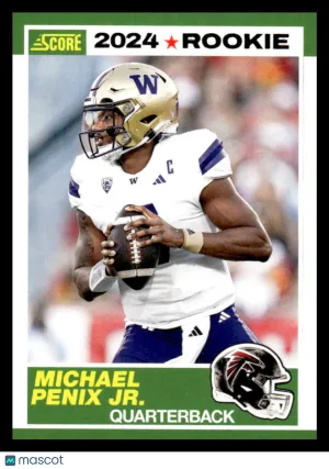 2024 Score Michael Penix Jr. #7 Atlanta Falcons
