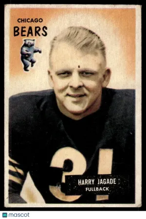 1955 Football Card Harry Jagade #96