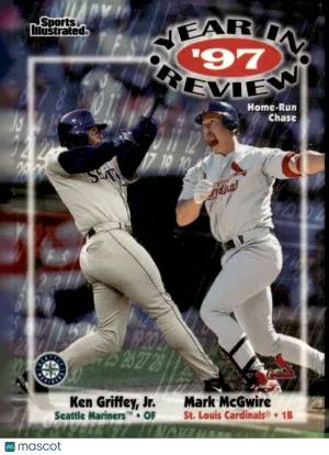 1998 Fleer Sports Illustrated Year In Review Ken Griffey, Jr. Mark McGwire #184