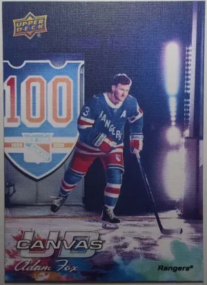 2026-27 Upper Deck Series 1 Adam Fox UD Canvas #C-42