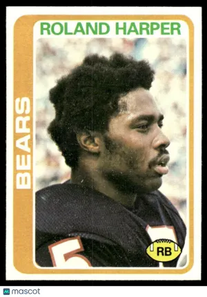 1978 Football Roland Harper #417