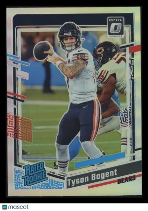 Tyson Bagent 2023 Panini Donruss Optic Football #216 Holo Chicago Bears