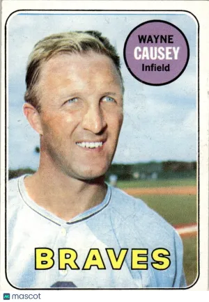 1969 Baseball Card Wayne Causey #33