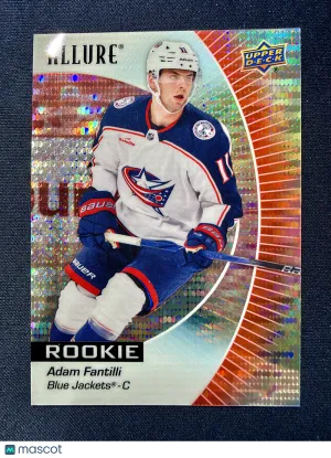 2023-24 Upper Deck Allure Adam Fantilli #110 Red Rainbow Rookie