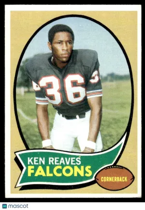 1970 Football Card Ken Reaves #99