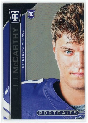 2024 Totally Certified #10 J.J. McCarthy Portraits Rookie 85/99