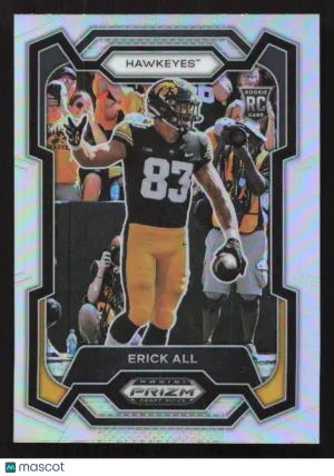 2024 Panini Prizm Draft Picks Erick All #171 Silver