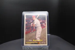 1957 Topps Ted Kazanski #27
