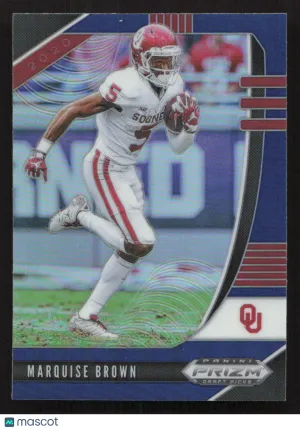 2020 Panini Prizm Draft Picks Marquise Brown #69 Prizms Blue