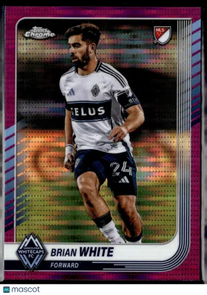 2025 Topps Chrome MLS Brian White #139 Pink