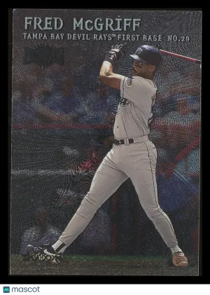 Fred McGriff 2000 SkyBox Metal #183 Tampa Bay Devil Rays