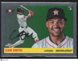 2025 Topps Chrome Cam Smith #366 Green RC