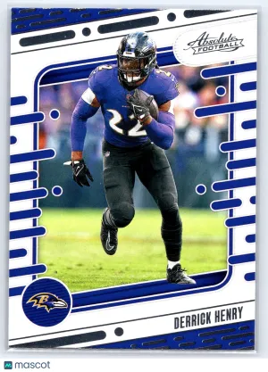 2024 Panini Absolute Derrick Henry #8 Retail Baltimore Ravens