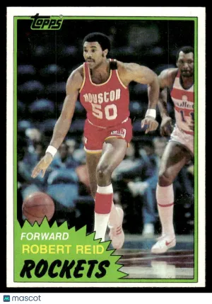 1981 Basketball Robert Reid #88