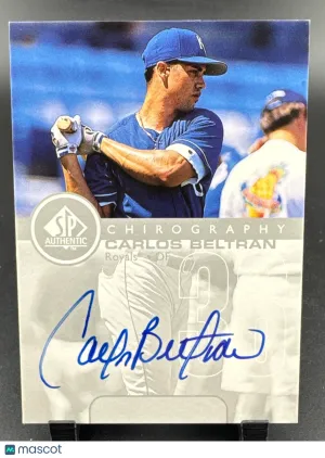 1999 SP Authentic Carlos Beltran #CB [Base] Insert