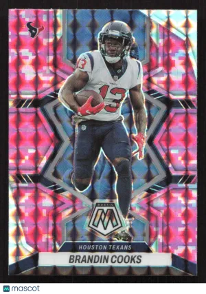 2022 Panini Mosaic Brandin Cooks #77 Mosaic Camo Pink