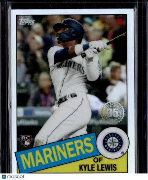2020 Topps 1985 Topps Silver Pack Chrome Kyle Lewis #85TC-22 RC