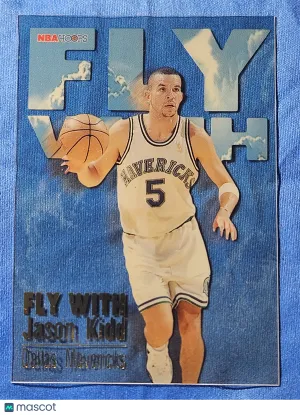 1996 NBA Hoops Fly With #3 Jason Kidd