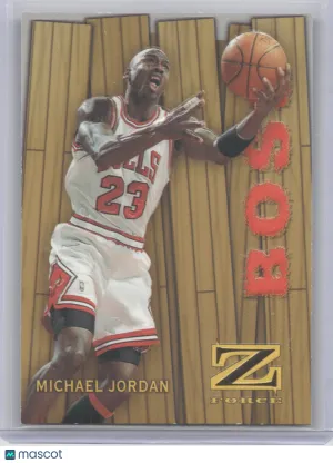 1997 SkyBox Z-Force Boss Michael Jordan #10 front