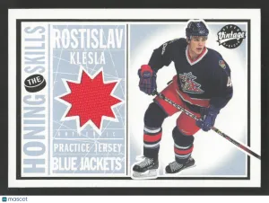 2002-03 Upper Deck Vintage Rostislav Klesla #HS-RK Jerseys MEM