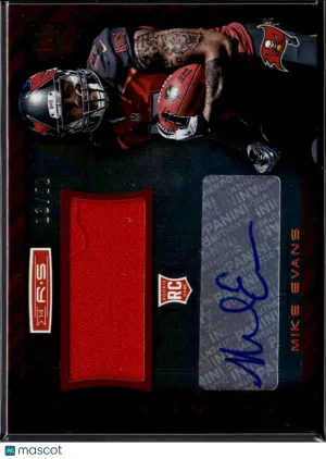Mike Evans 2014 Panini Rookies and Stars RC Auto /07 Tampa Bay Buccaneers
