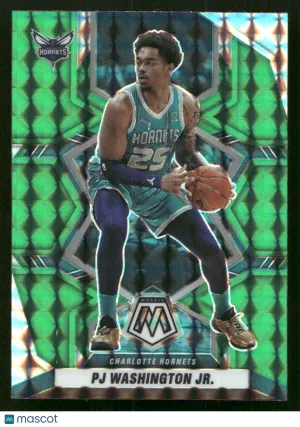 2021-22 Panini Mosaic PJ Washington Jr. #157 Green