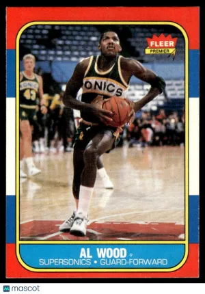 1986 Basketball Al Wood #128