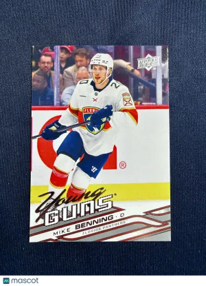 2026-27 Upper Deck Series 1 Mike Benning #241 Young Guns