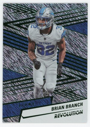 2025 Panini Revolution #109 Brian Branch Storm 653/699