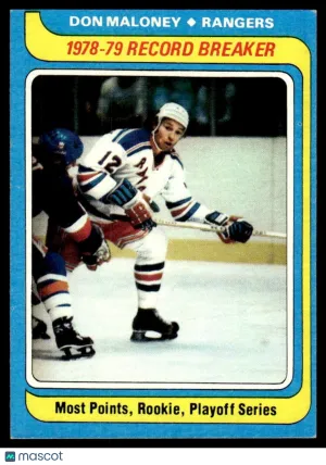 1979 Hockey Card Don Maloney #162