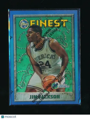 1995-96 Topps Finest Jim Jackson Refractor Parallel/Variety