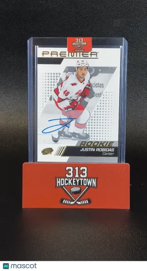 2025-26 Upper Deck Premier Justin Robidas #103 Rookie