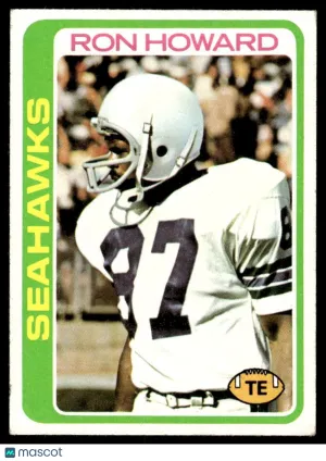 1978 Football Ron Howard #143