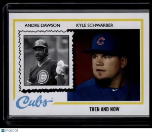 2016 Topps Throwback Thursday Kyle Schwarber Andre Dawson #119