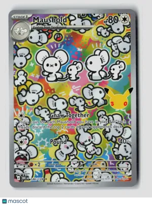 Pokemon 2026 30th Celebration Maushold FA #146/128