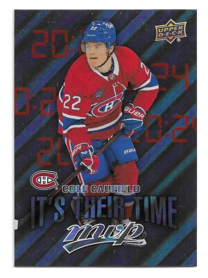 2024-25 Upper Deck Allure It's Their Time #IT-5 Cole Caufield - Montreal Canadiens (M2)