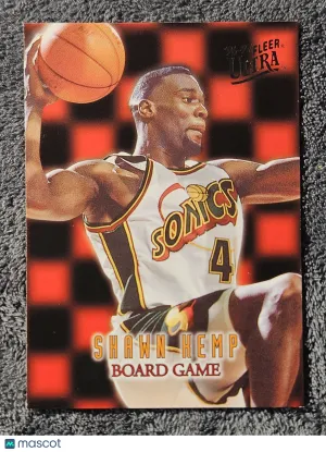 1996 Fleer Ultra Board Game #8 Shawn Kemp