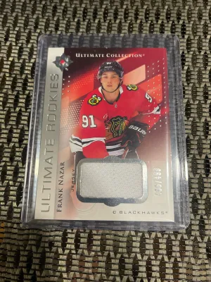 2024 Frank Nazar Ultimate Rookies Patch /499 front