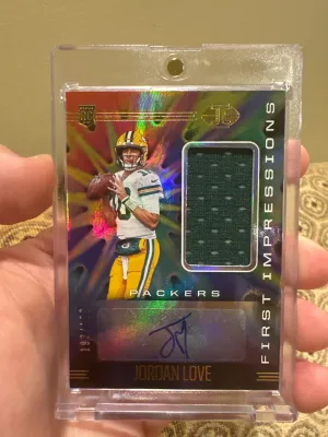 Jordan Love First Impressions RPA /199