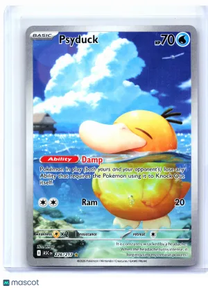 2026 Pokemon—Psyduck #226/217 Ascended Heroes—Illustration Rare Holo