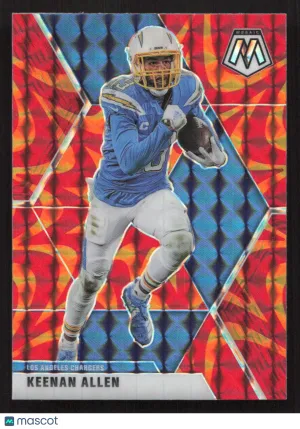 2020 Panini Mosaic Keenan Allen #112 Prizm Reactive Orange