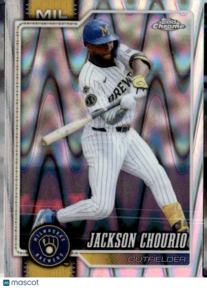 2026 Topps Chrome Jackson Chourio #51 RayWave