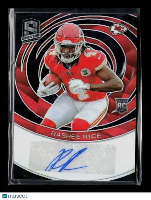 2023 Panini Spectra Rashee Rice #RAU-RRI RC 57 / 99 Auto