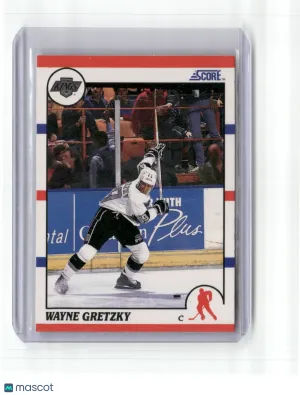 1990-91 Score Hottest and Rising Stars Wayne Gretzky #1