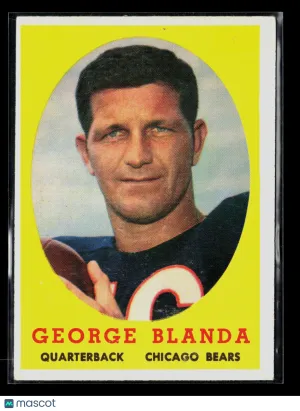 1958 Topps George Blanda #129