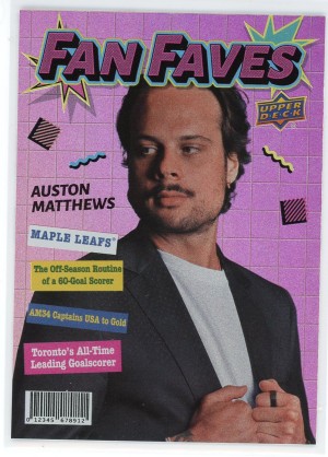 2026-27 Upper Deck Auston Matthews Fan Faves #FF-15