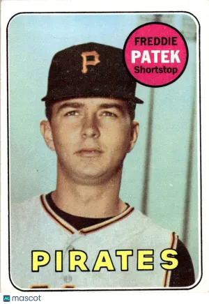 1969 Baseball Card Freddie Patek #219