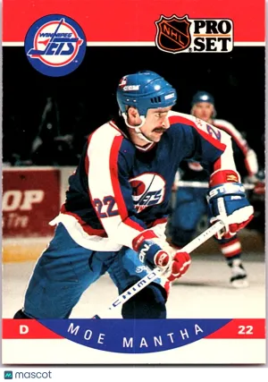 1989 Pro Set Moe Mantha #332