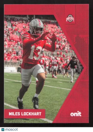 2025 ONIT Athlete Ohio State Buckeyes Miles Lockhart #B-70
