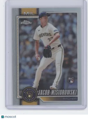2026 Topps Chrome Jacob Misiorowski #196 Refractor RC